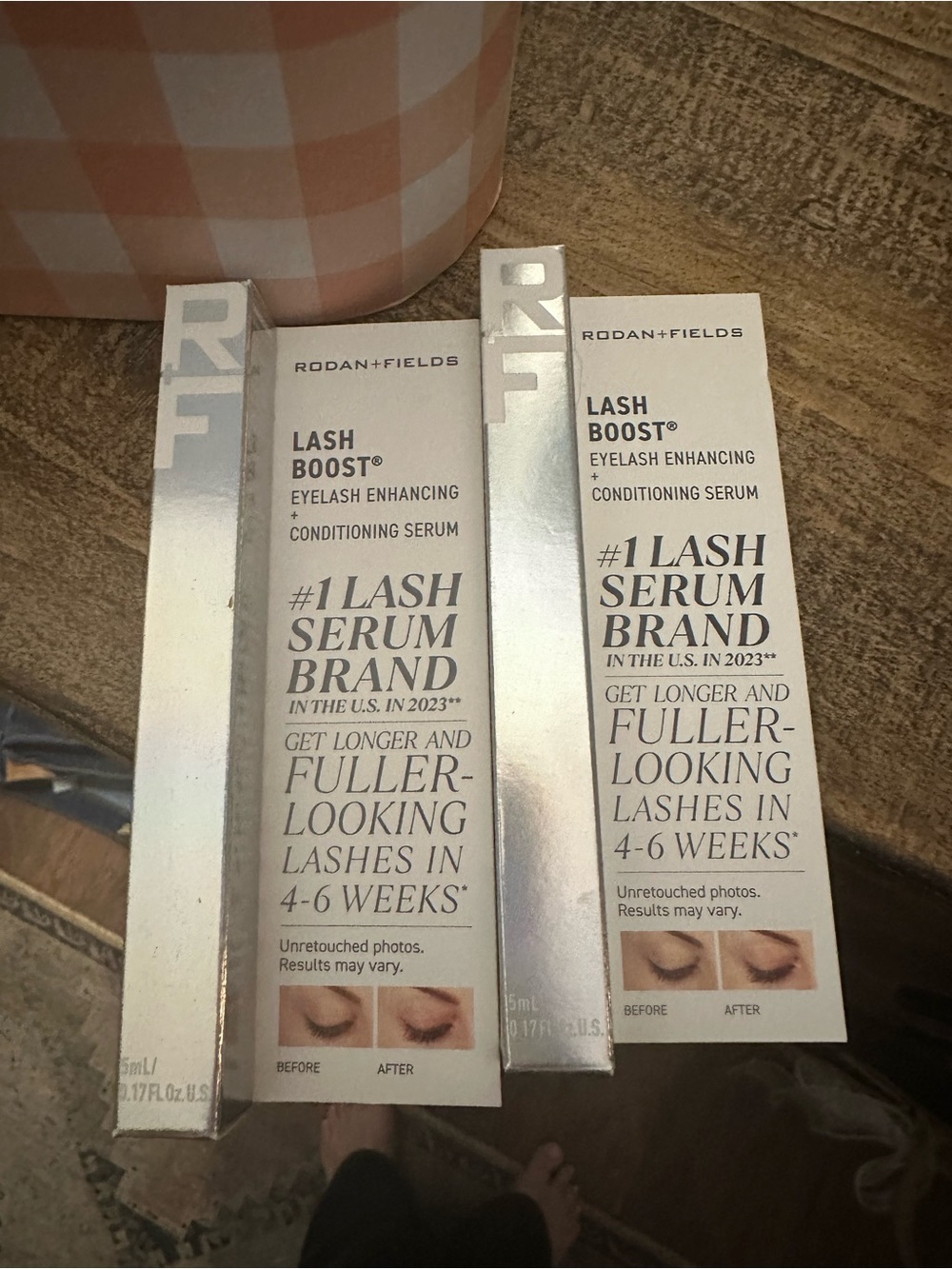 Rodan + Fields Lash Boost Eyelash Serum - Silver Packaging
